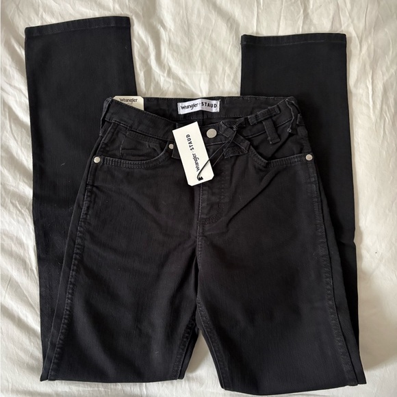 Wrangler + STAUD black jeans - Picture 2 of 3